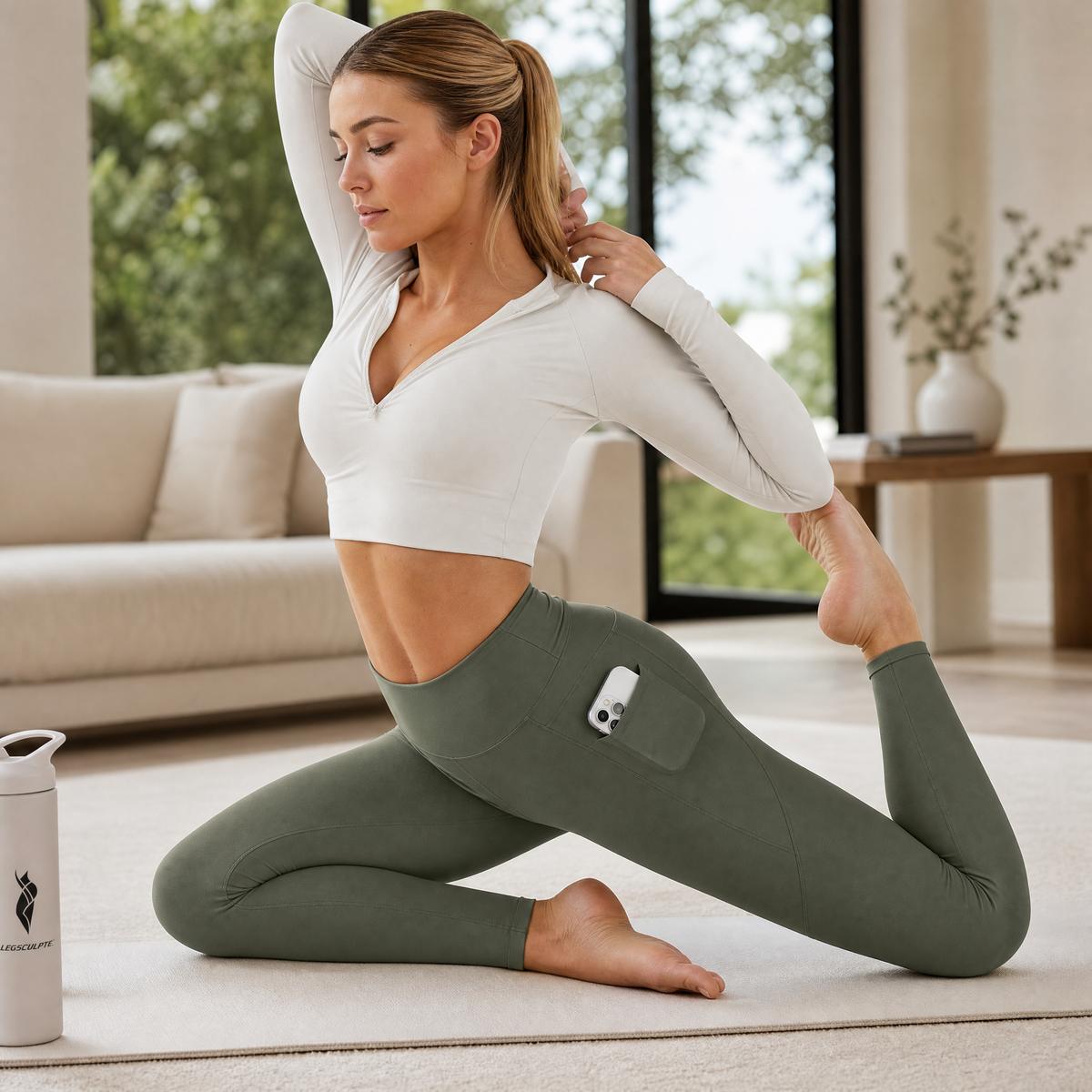 Leggings sculptant anti cellulite -70%